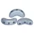 Arcos® par Puca®bead - white blue-gray luster - 5x10 mm