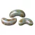 Arcos® par Puca®bead - Opaque Mix Blue Green Ceramic Look - 5x10 mm