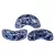 Arcos® par Puca®bead - tweedy blue - 5x10 mm
