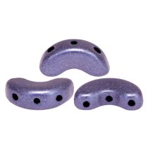 Arcos® par Puca®gyöngy - matte metallic purple - 5x10 mm