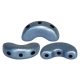Arcos® par Puca®bead - matte metallic blue - 5x10 mm