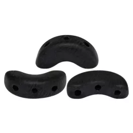 Arcos® par Puca®gyöngy gyöngy - jet matte - 5x10 mm