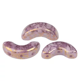 Arcos® par Puca®gyöngy - Frost Parme Bronze - 5x10 mm