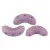 Arcos® par Puca®bead - Frost Parme Matt - 5x10 mm