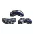 Arcos® par Puca®gyöngy - Opaque Dark Sapphire New Picasso - 5x10 mm