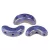 Arcos® par Puca®gyöngy - Frost Royal Blue Bronze - 5x10 mm