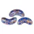 Arcos® par Puca®bead - Frost Royal Blue Tweedy - 5x10 mm