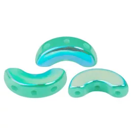 Arcos® par Puca®gyöngy - Frost Jade AB - 5x10 mm