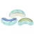 Arcos® par Puca®bead - Frost Azurin AB - 5x10 mm