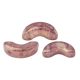 Arcos® par Puca®gyöngy - Pink Opal Bronze - 5x10 mm