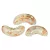 Arcos® par Puca®gyöngy - Frost Anis Tweedy - 5x10 mm