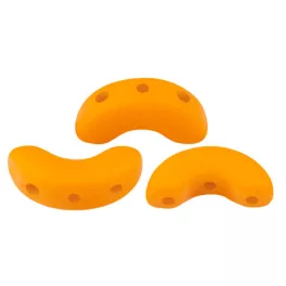 Arcos® par Puca®gyöngy - Frost Tangerine Matt - 5x10 mm