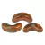 Arcos® par Puca®gyöngy - Frost Tangerine Travertin - 5x10 mm