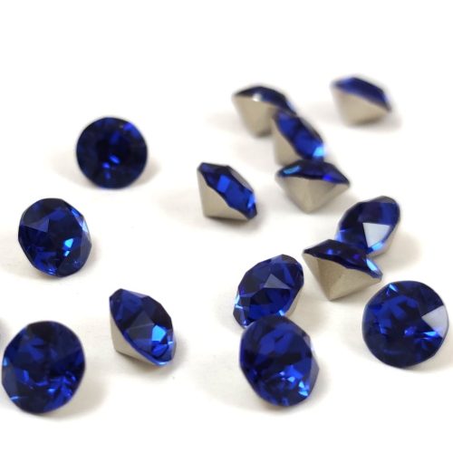 AURORA kristály chaton - 8mm - Capri Blue