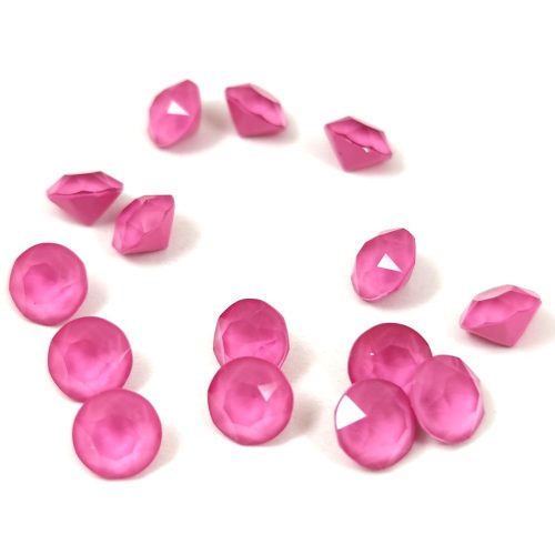 AURORA kristály chaton - 8mm - Peony Pink