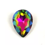 AURORA Körte kaboson - 13x18mm - Crystal Vitrail Medium