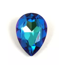 AURORA Körte kaboson - 14x10mm - Bermuda Blue