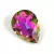 AURORA Körte kaboson - 14x10mm - Heliotrope