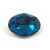 AURORA ovális kaboson - 13x18mm - Blue Zircon