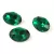 AURORA ovális kaboson - 14x10mm - Emerald
