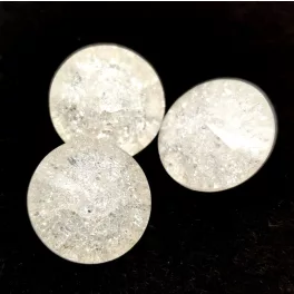 AURORA kristály rivoli - 14mm - Crystal Ice