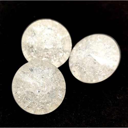 AURORA kristály rivoli - 14mm - Crystal Ice