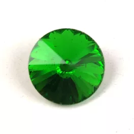 AURORA kristály rivoli - 14mm - Fern Green