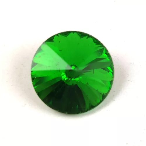 AURORA kristály rivoli - 14mm - Fern Green