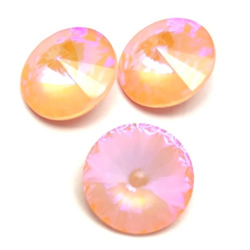 AURORA kristály rivoli - 14mm - Peach Delight
