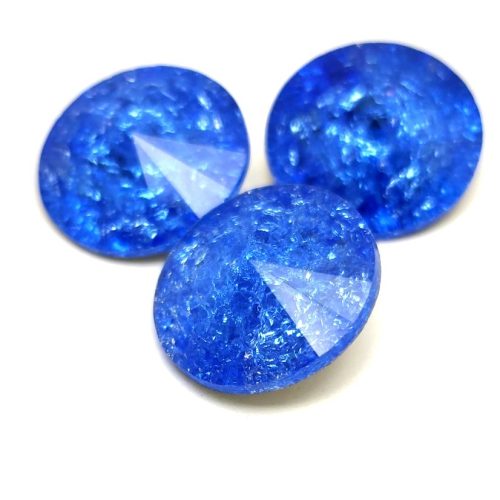 AURORA kristály rivoli - 14mm - Sapphire Ice