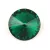 AURORA kristály rivoli - 16mm - Emerald