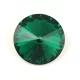 AURORA kristály rivoli - 16mm - Emerald