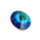 AURORA kristály rivoli - 18mm - Bermuda Blue