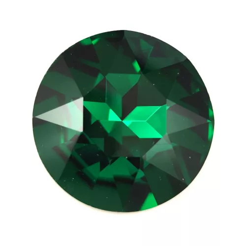 AURORA kristály rivoli - 27mm - Emerald