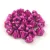 Cseh préselt virág gyöngy - harangvirág - Crystal Polychrome Fuchsia - 4x6mm - 20+2db