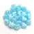 Cseh préselt virág gyöngy - harangvirág - Opal Aqua - 4x6mm - 20+2db