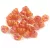 Cseh préselt virág gyöngy - harangvirág - Matt Opal Yellow Rose - 4x6mm - 20+2db