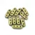 Czech Mates Beam - háromlyukú hasáb  - Matte Metallic Clay - 3x10mm