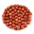 Czech glass bead - Bicone - 4mm - Chalk Spotted Copper Luster