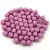 Czech glass bead - Bicone - 4mm - White Opal Matt Light Mauve