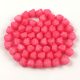 Czech glass bead - Bicone - 4mm - Alabaster Matt Milky Watermelon