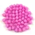 Czech glass bead - Bicone - 4mm - Alabaster Matt Milky Fuchsia