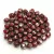 Czech glass bead - Bicone - 4mm - Red Picasso Luster