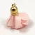 Textile Tassel - Pink - 28x30mm