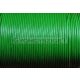 Round Leather Cord - zöld - 2mm