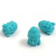 Resin bead - Buddha - Turquoise Green - 12x16mm