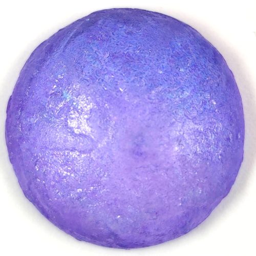 Czech Glass Cabochon - Etched Crystal Sapphire Blend - 25mm