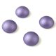 Czech Glass Cabochon - Polichrome Metallic Purple - 10mm