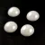 Czech Glass Cabochon - Alabaster - 10mm