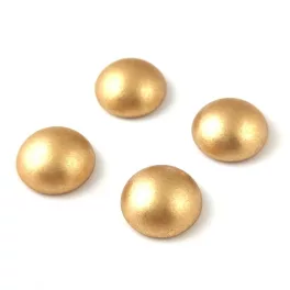 Cseh üveg kaboson - Aztec Gold - 14mm